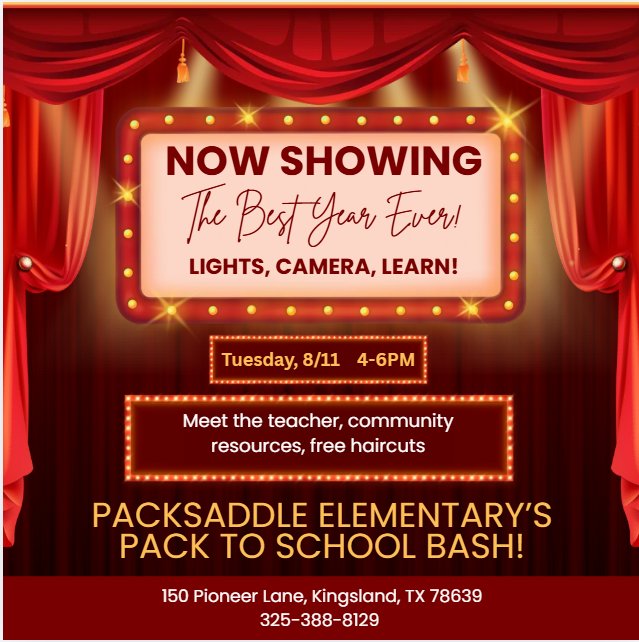 PES Back to school